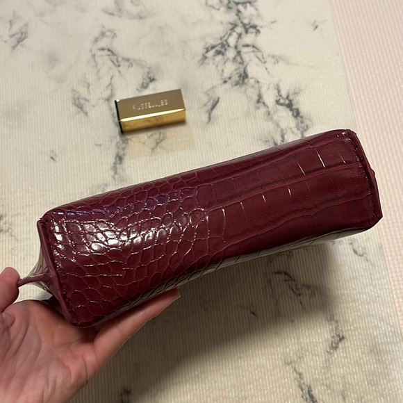 Saks Fifth Avenue Crocodile Faux Leather Bag - Picture 7 of 15